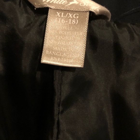 White Stag Wind/Rain Coat in Black and Tan, Size XL 12/14 - Picture 4 of 6